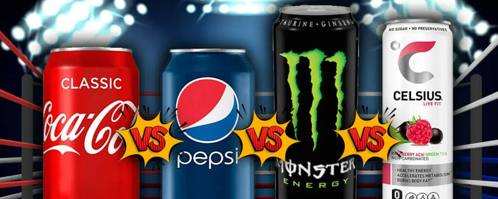 Abilitato-Vergleich-der-Getraenkeaktien-Titelbild-Coca-Cola-PepsiCo-Monster-Beverage-Celsius-Holdings