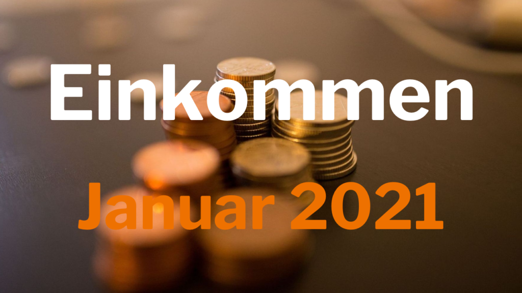 Einkommen Januar 2021