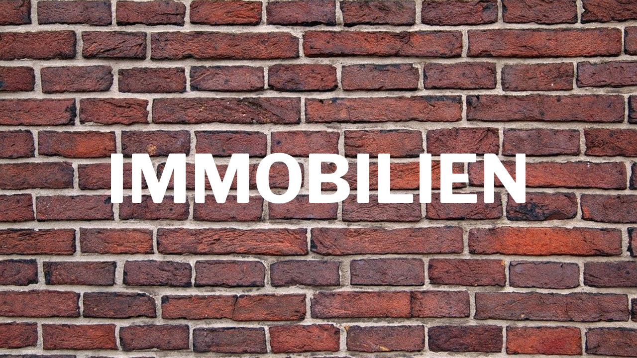 Anlagestrategie: Immobilien Cover Title